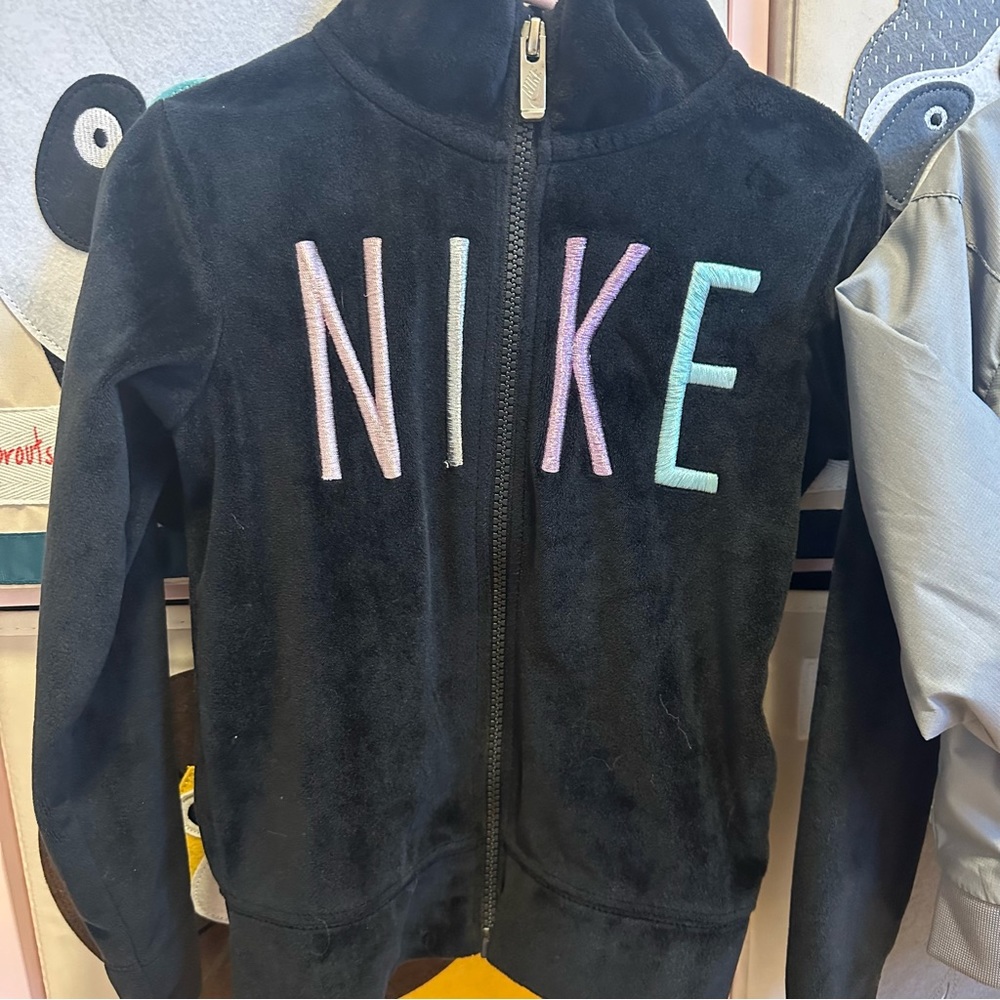 Nike - Toddler Velour Full Zip Jacket - 3T